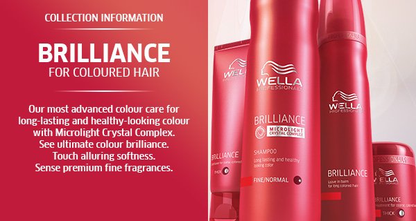 Collection information - Brilliance - for coloured hair